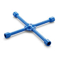 Heavy-Duty Metal 4-Way Cross Lug Wrench for Car Tires