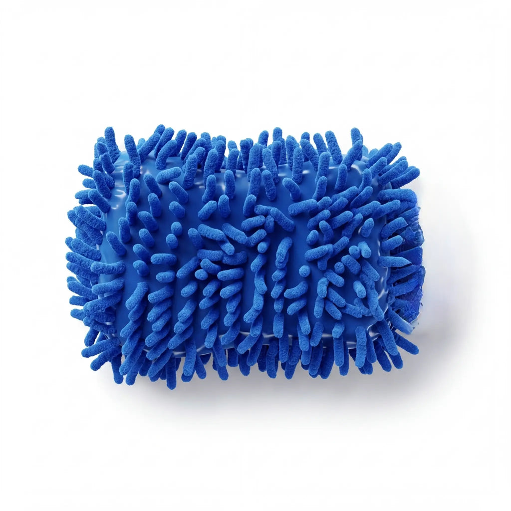 Soft Microfiber Car Cleaning and Polishing sponge with Hand Strap