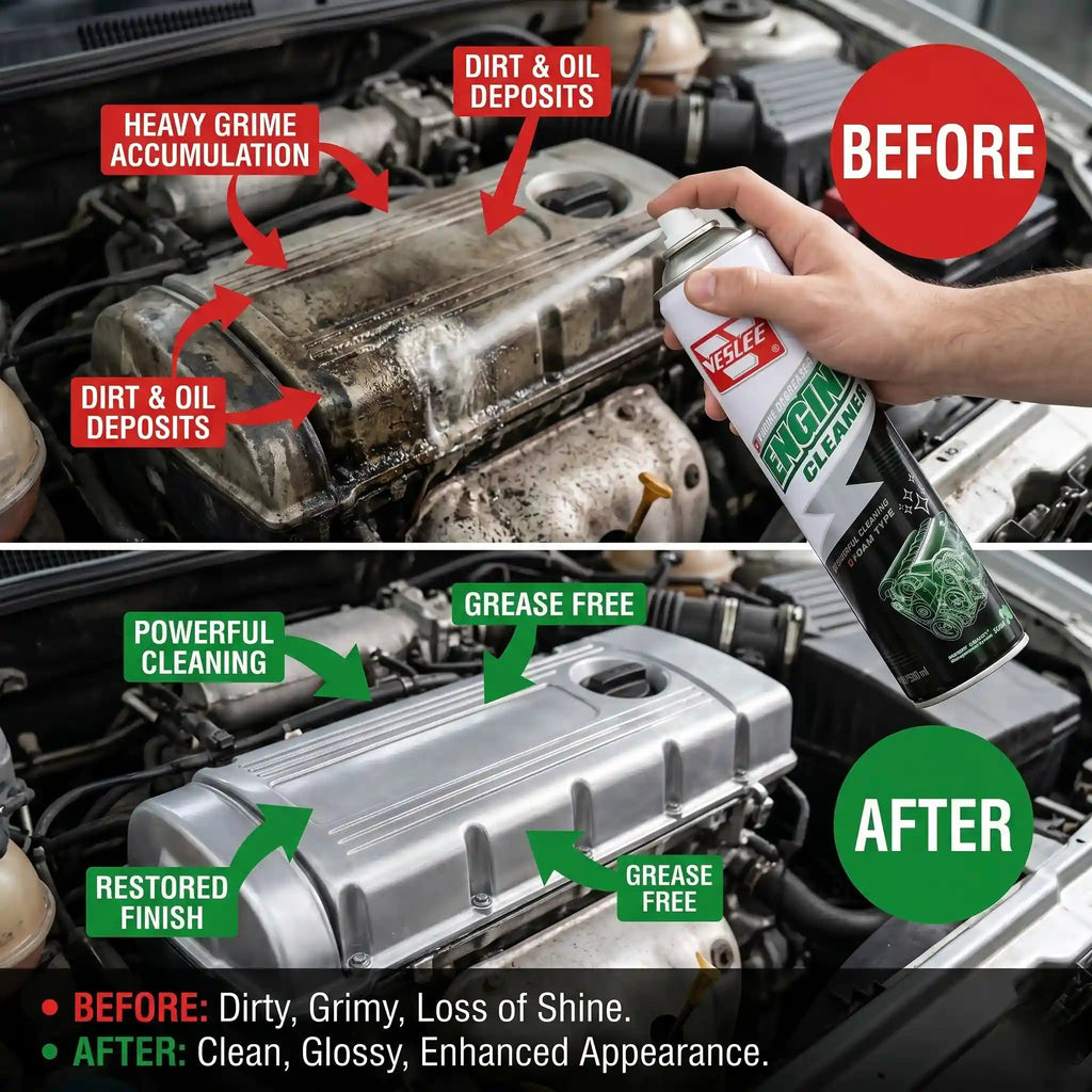 VESLEE Foam Type Engine Cleaner & Degreaser (650ml)