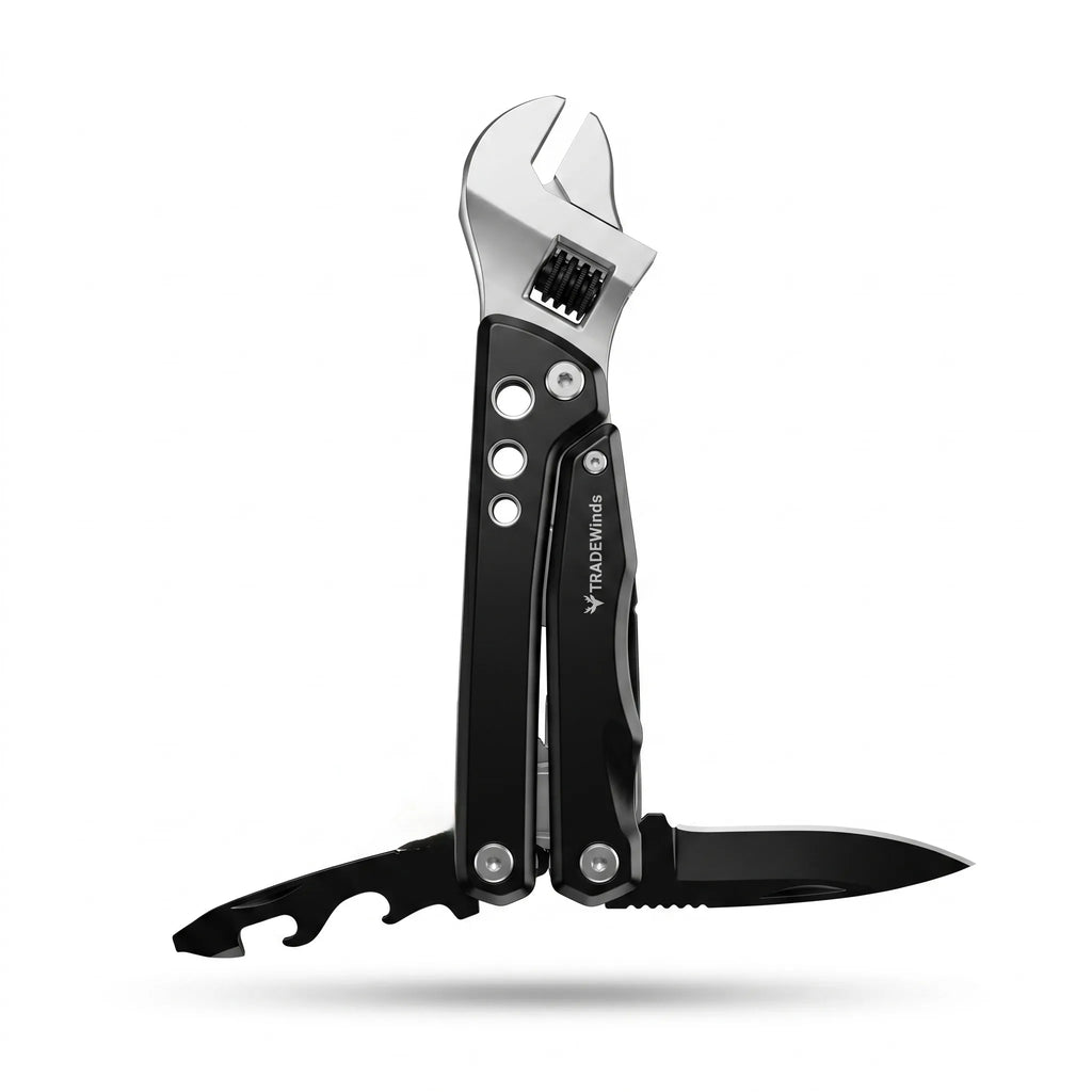 Premium Adjustable Wrench Multi-Tool – Tactical EDC Gear with Pliers & Screwdrivers