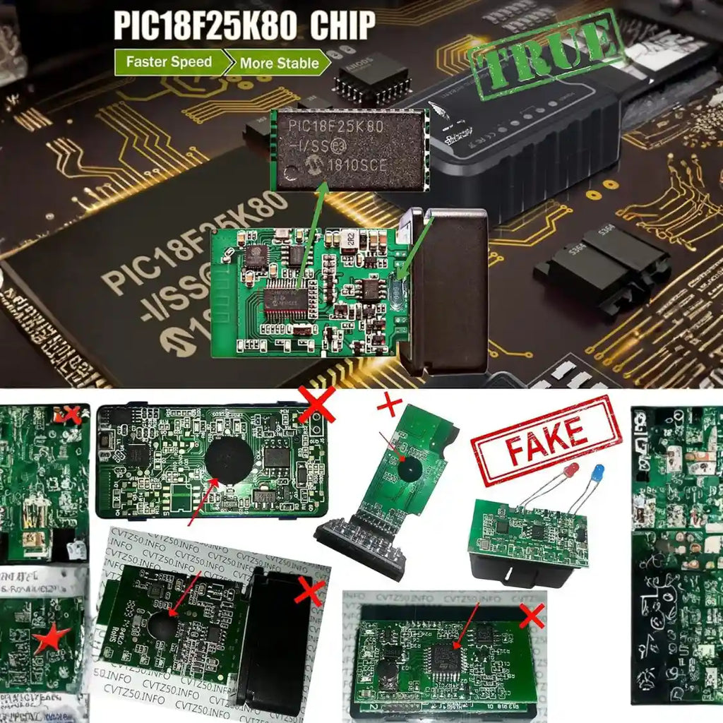 Car Fault Detector V1.5 WiFi Model E-888 Original PIC18F25K80 Processor