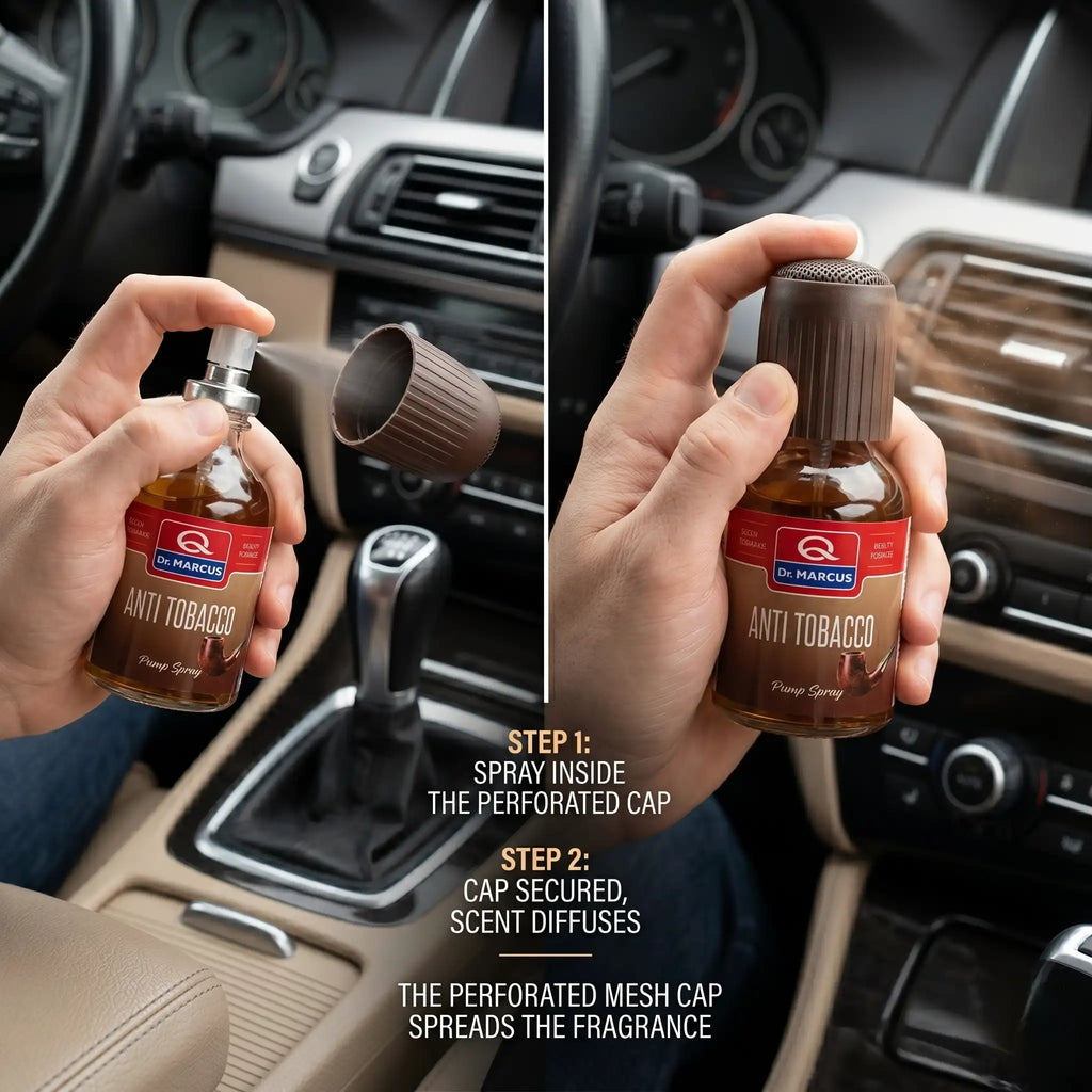 معطر جو بخاخ للسيارات مضاد لروائح الدخان والتبغ
