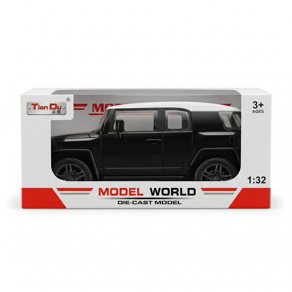 Tian Du 1:32 Scale Die-Cast Off-Road SUV Model Car with Openable Doors