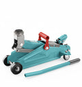 TOTAL 2 Ton Hydraulic Floor Jack - Heavy Duty Car Lift - Compact Design with Carrying Handle - Model THT10821