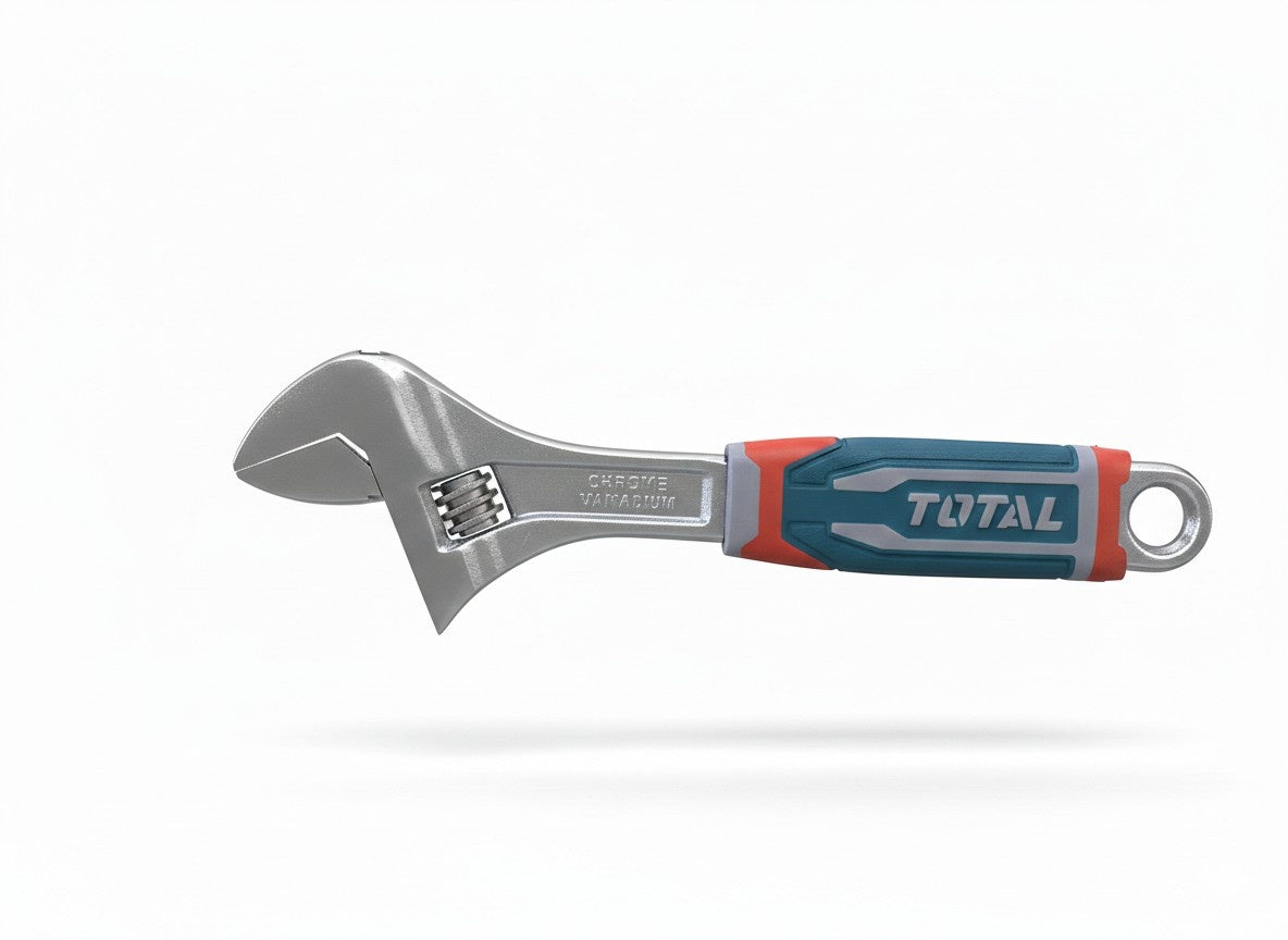 TOTAL 10" Adjustable Wrench - 0-40mm Clamp Size - Model THT101106