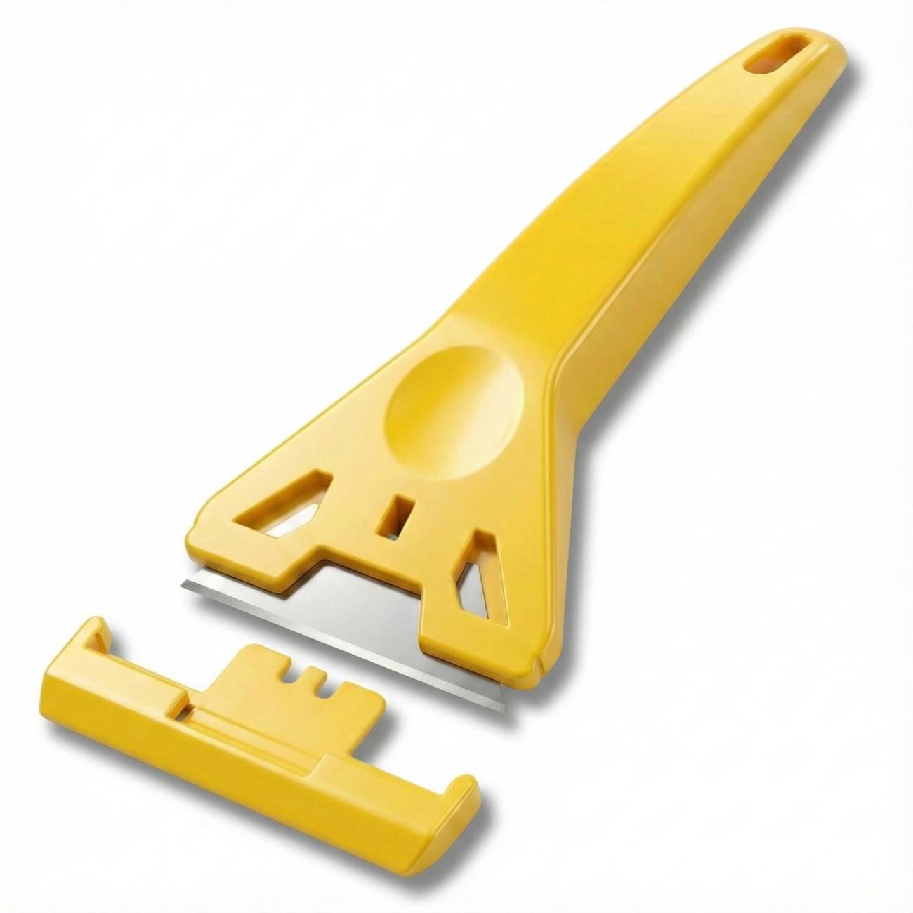 Multi-Purpose Window & Floor Scraper for Stubborn Dirt – Glass, Ceramic & Floor Cleaning Tool – Multi-Color