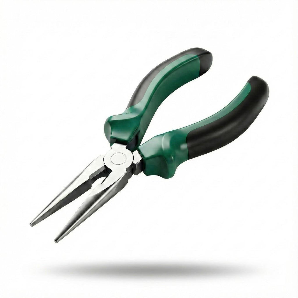 Long Nose Pliers – Chrome Molybdenum Steel – Hardened Cutting Edges – Ergonomic Handle