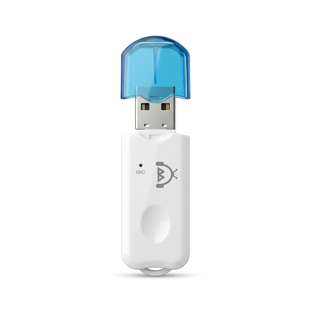 Universal USB Bluetooth Audio Receiver Dongle for Car & Home Stereo