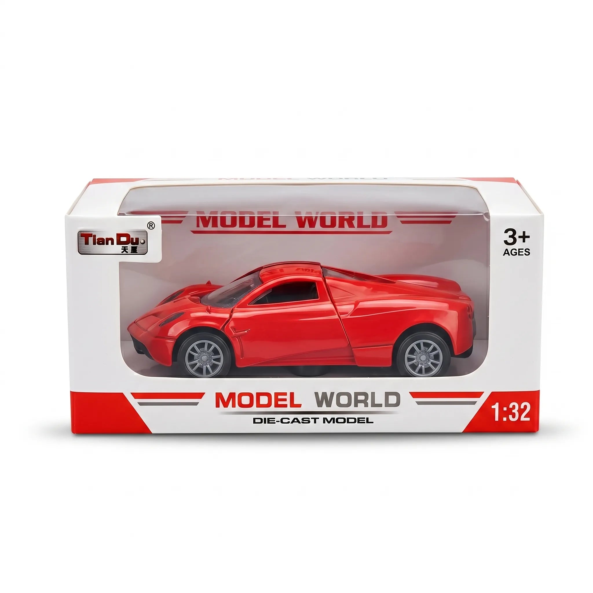 Tian Du 1:32 Scale Die-Cast Supercar Model with Gull-Wing Doors