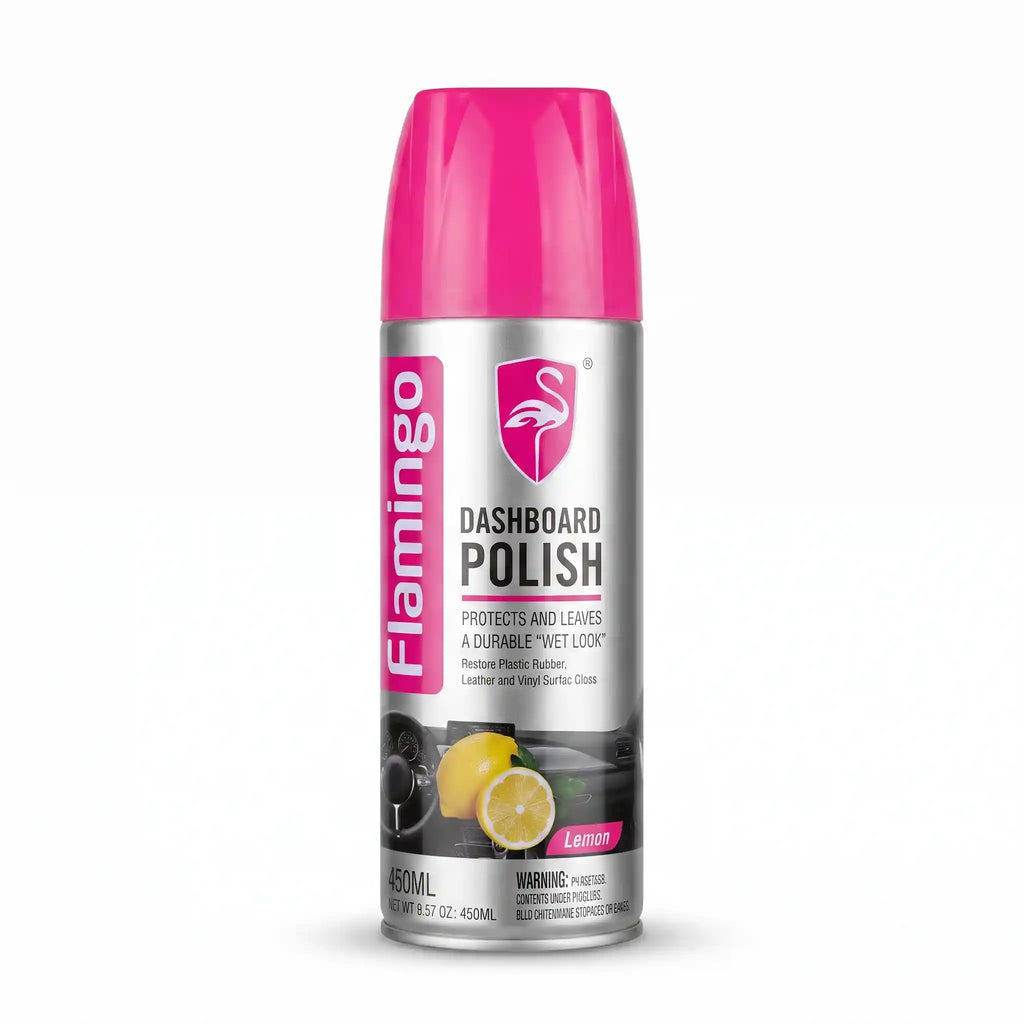 Flamingo Dashboard Polish - Lemon Scent (450ml)