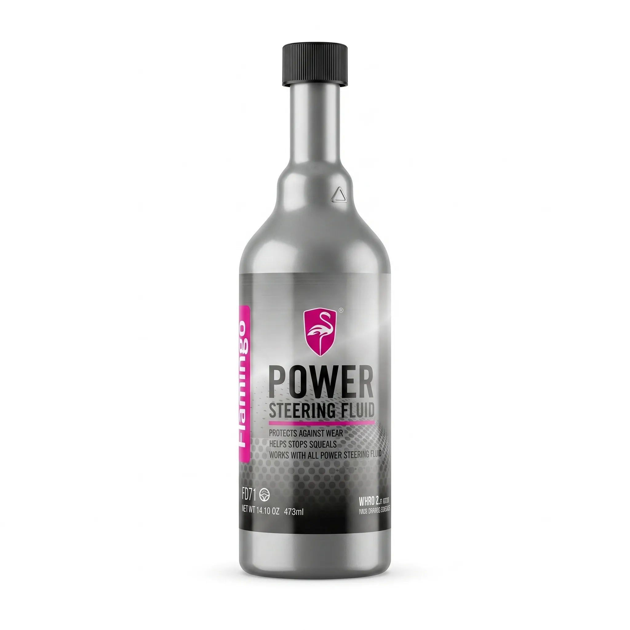 Flamingo Premium Power Steering Fluid 475ml - Anti-Wear & Noise Reduction