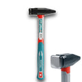 TOTAL Heavy Duty Machinist Hammer – Drop Forged Head, Heat Treated Carbon Steel, Fiberglass Handle