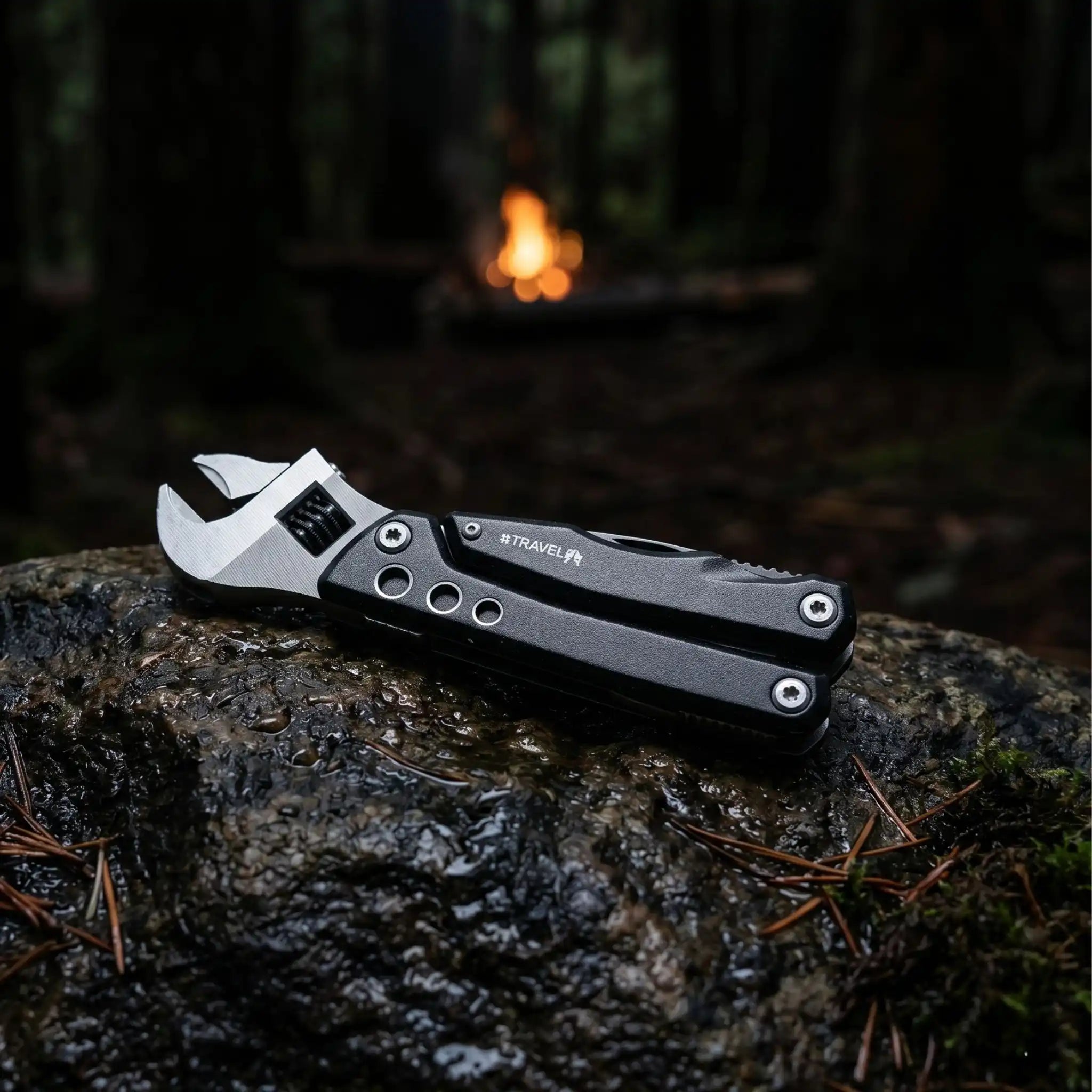Premium Adjustable Wrench Multi-Tool – Tactical EDC Gear with Pliers & Screwdrivers