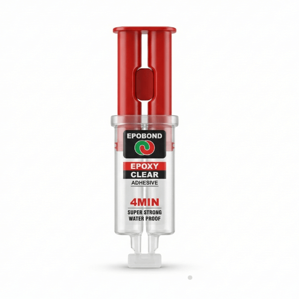 EPOBOND Clear Epoxy Adhesive - Super Strong & Waterproof - Sets in 4 Minutes (22.4g).