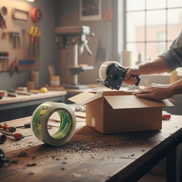 شريط لاصق متعدد الأغراض وشفاف عريض - 300 متر * 5 سم