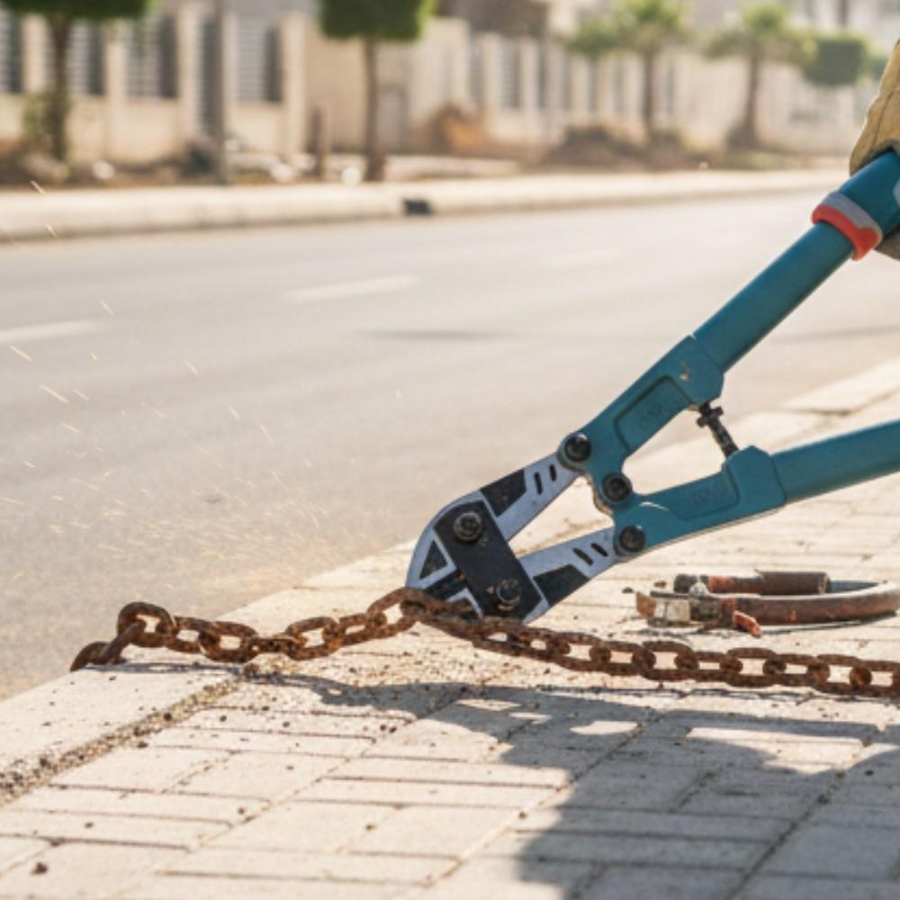 قصافة مسامير صناعية توتال 12 بوصة – شفرات فولاذية Cr-V عالية الجودة – أداة قص شديدة التحمل