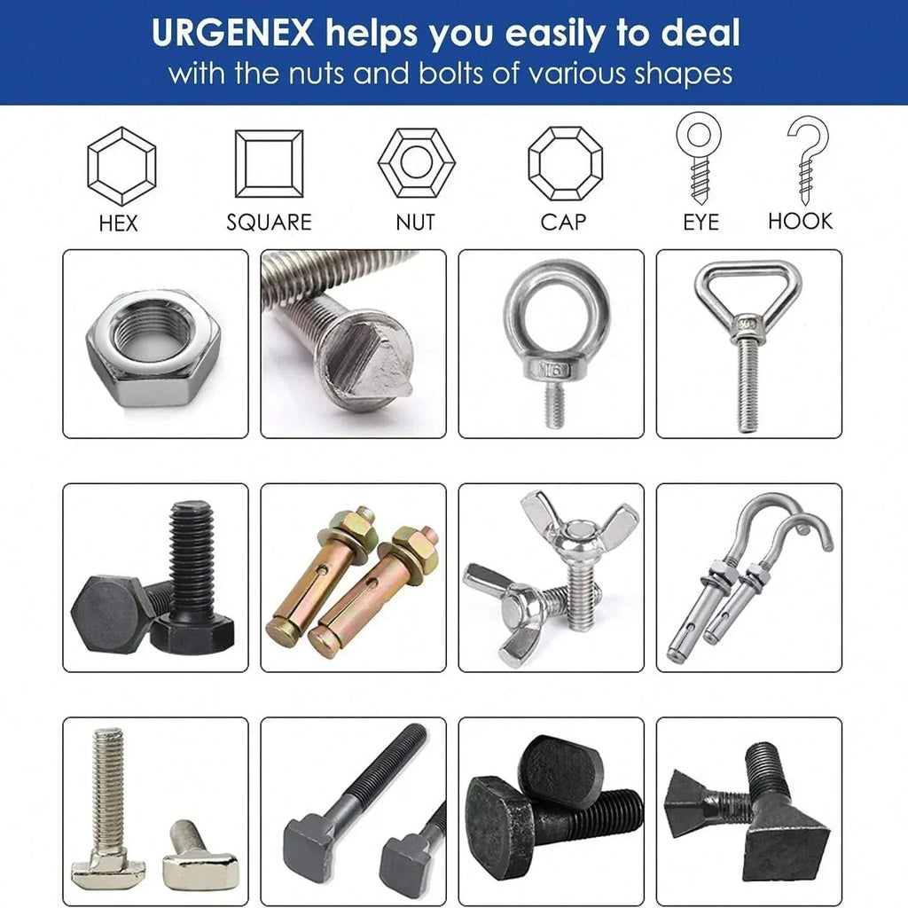 Universal Socket Tool Set with Power Drill Adapter – 7mm to 19mm - EQUIPE - إيكويب
